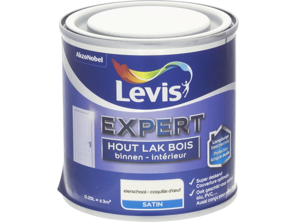 Levis Expert Binnenlak Zijdeglans Eierschaal 250 ml