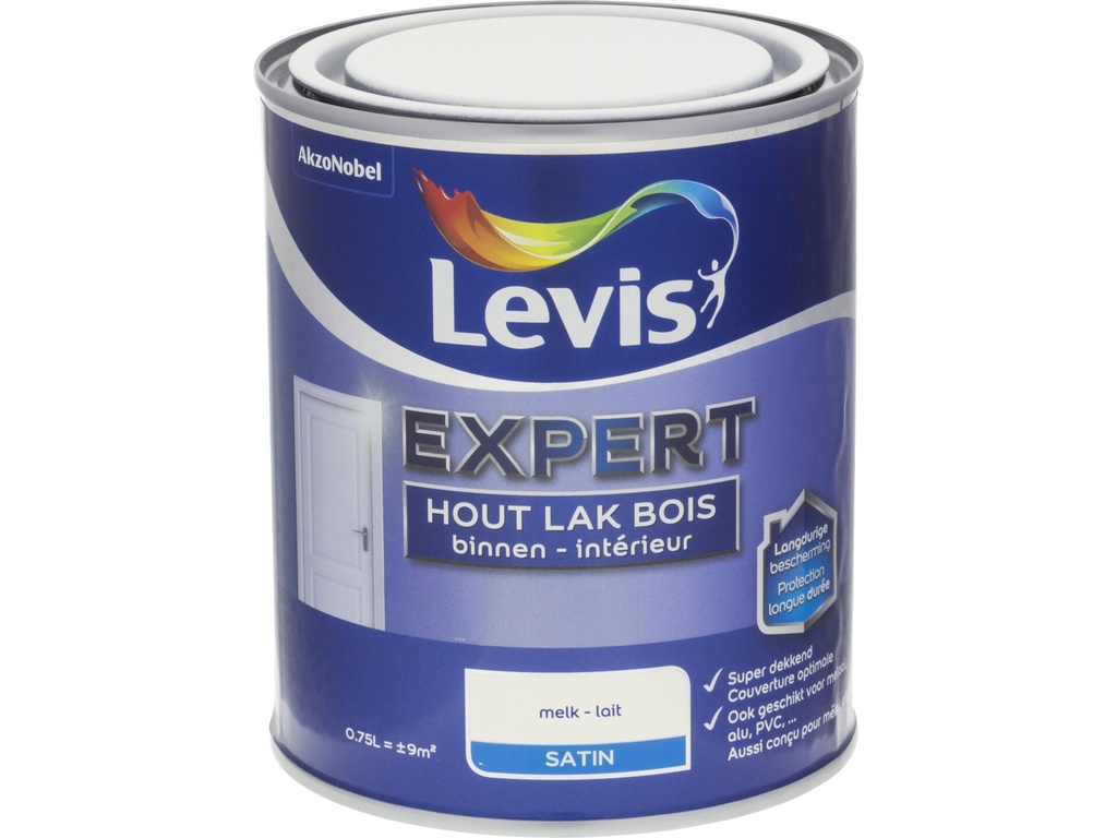 Levis Expert Binnenlak Zijdeglans Melk 750 ml