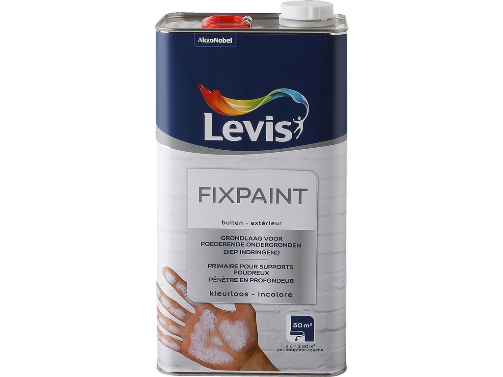 Levis Fixpaint Primer Buiten 5l Transparant