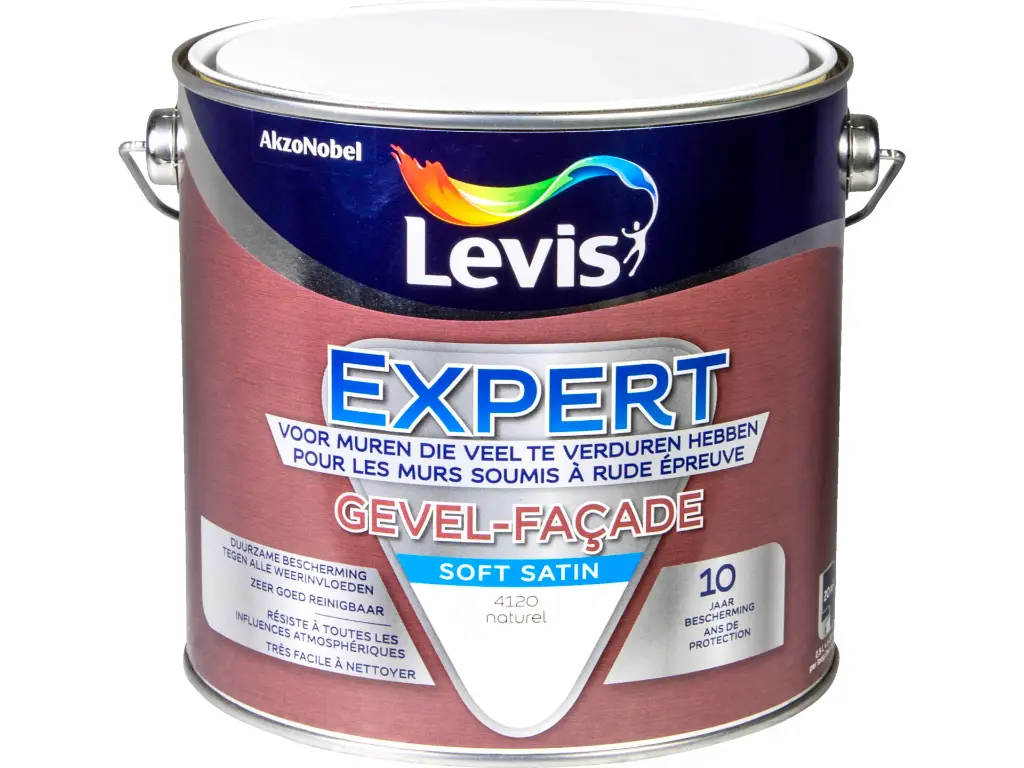 Levis Expert Gevelverf Zijdeglans 2,5l Naturel