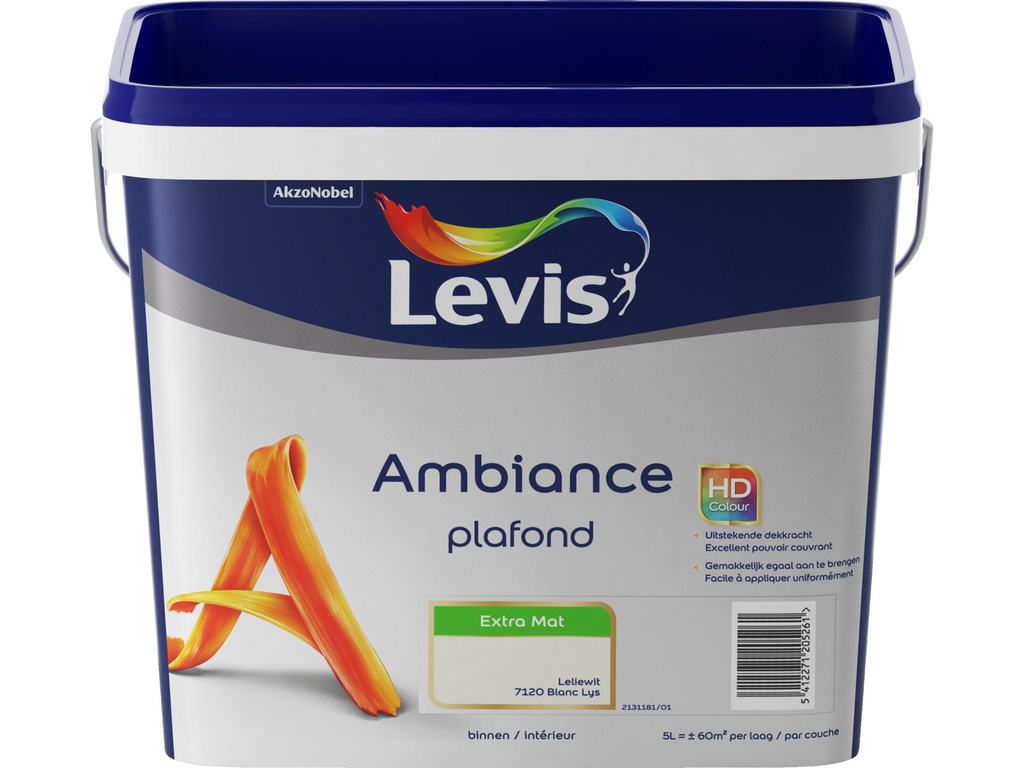 Levis Ambiance Schoolbordverf 0,25l Pinstripe Grey