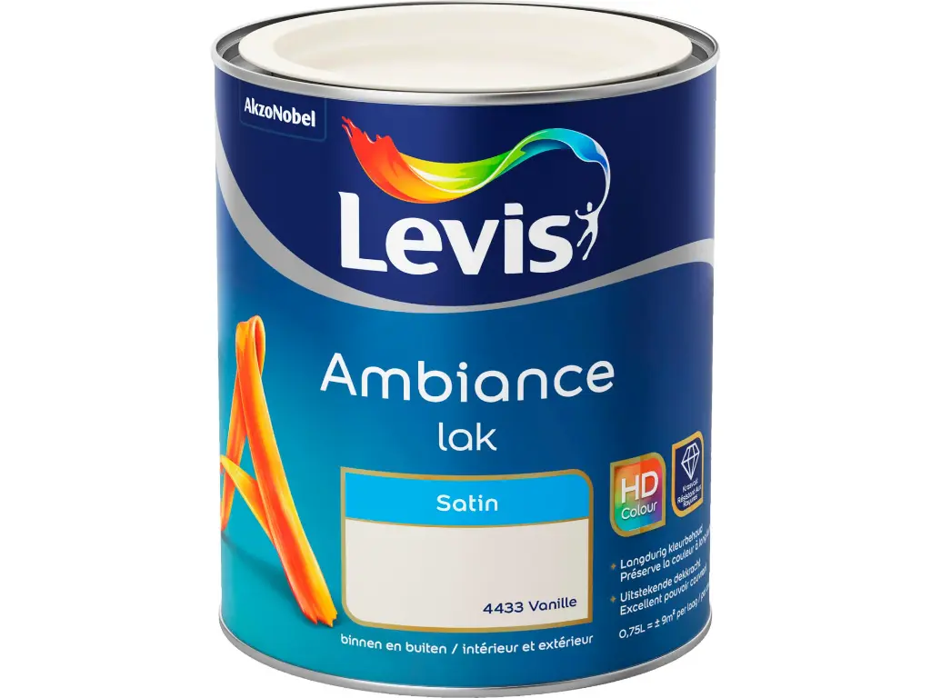 Levis Ambiance Lak Zijdeglans 0,75l Vanille