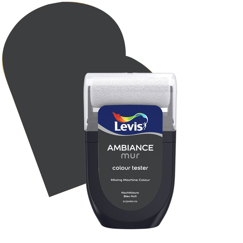 [LV5357151] Levis Ambiance Tester Muurverf Extra mat 30ml 6996 Nachtblauw