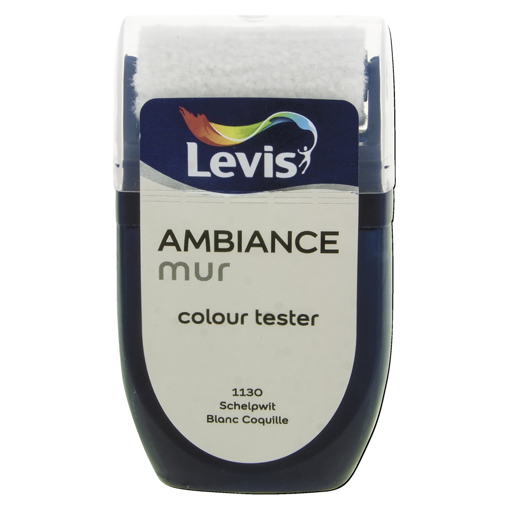Levis Ambiance Tester Muurverf Extra mat 30ml 1130 Schelpwit