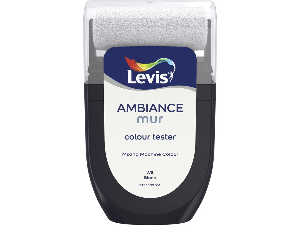 Levis Ambiance Tester Muurverf Extra mat 30ml Wit