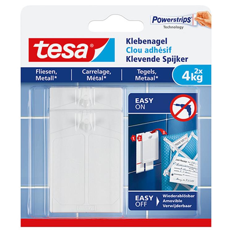 TESA KLEVENDE SPIJKERS TEGELS&METAAL 4KG