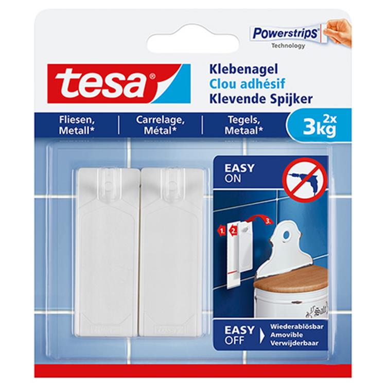 TESA KLEVENDE SPIJKERS TEGELS&METAAL 3KG