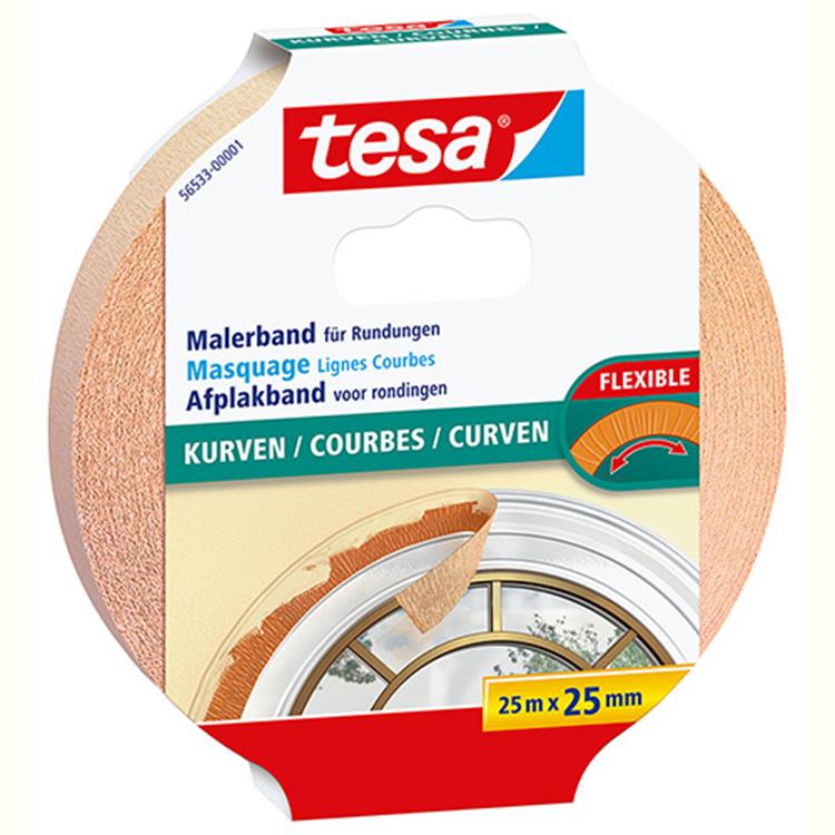 TESA AFPLAKBAND FLEXIBLE 25MMX25M