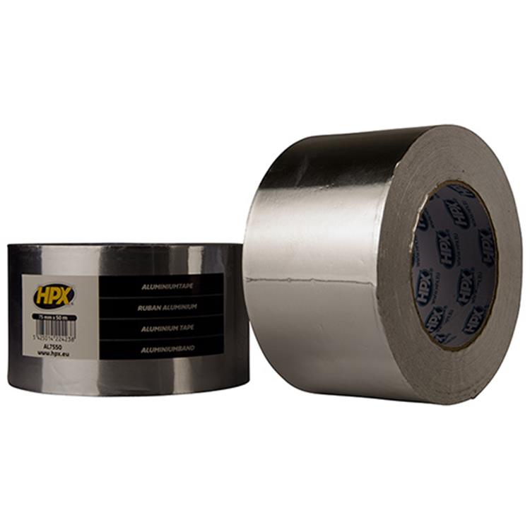 HPX ROL ALUMINIUM TAPE 75MMX50M