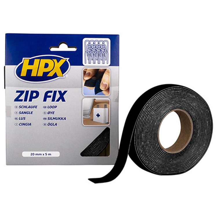 HPX ZIPP FIX KLITTENBAND LUS 20MMX5M