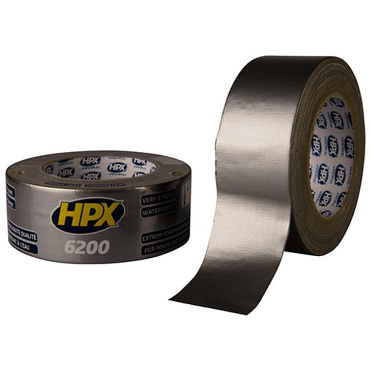 HPX 6200 REPARATIE TAPE 50MM X 25M ZILVER