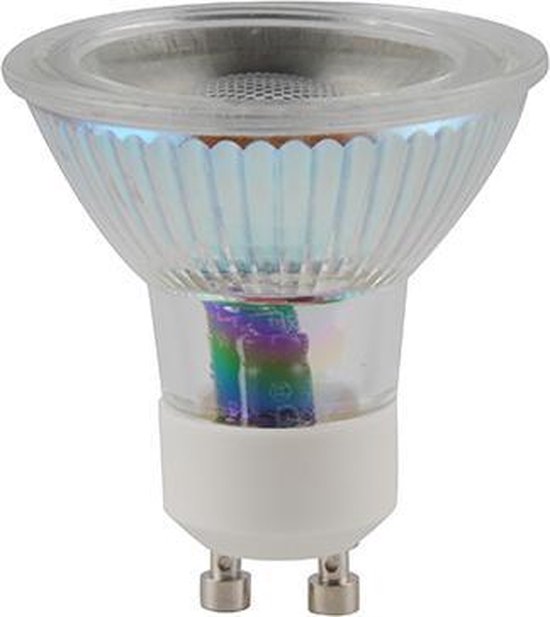 TWILIGHT LED SPOTLAMP GU10 GLAS (DIMBAAR) 5W 400Lm 6500K