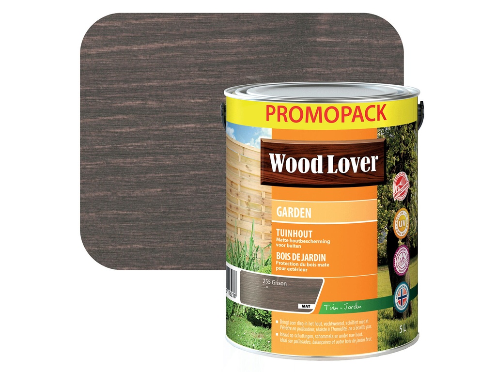 WOODLOVER GARDEN 255 GRISON 5 LITER