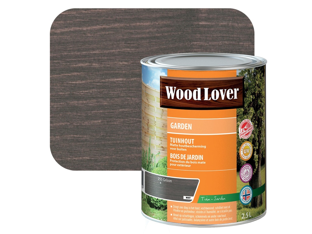 WOODLOVER GARDEN 255 GRISON 2,5 LITER