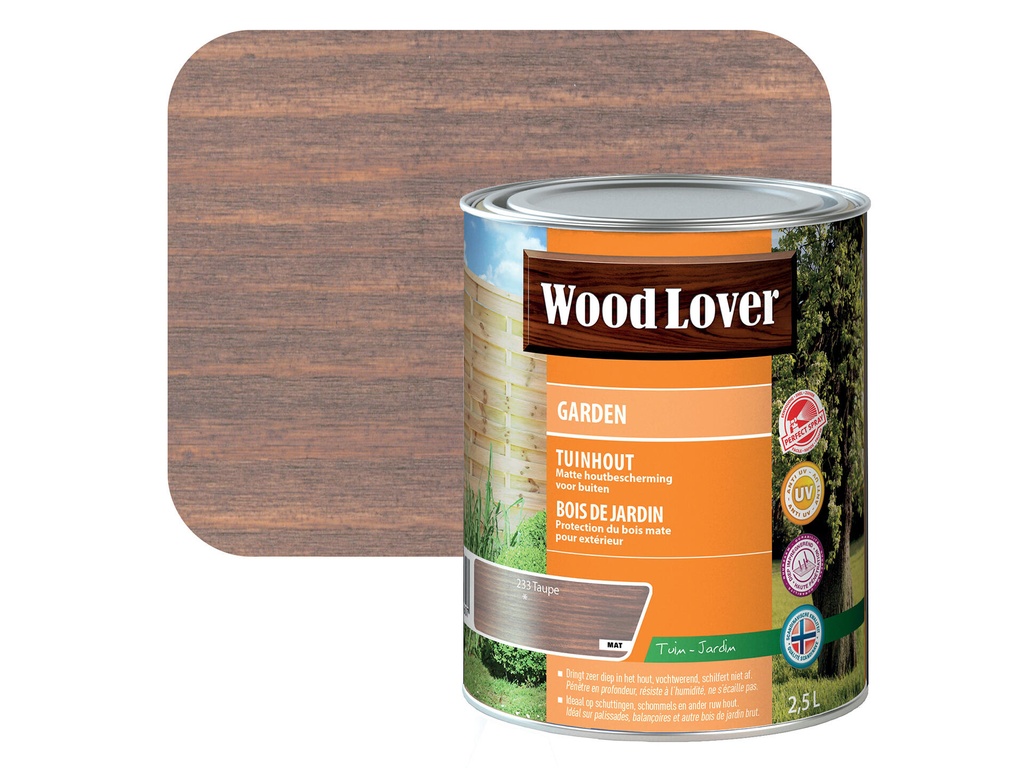 WOODLOVER GARDEN 233 TAUPE 2,5 LITER