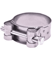 ROBUUST SLANGKLEM VERZINKT 113-121mm