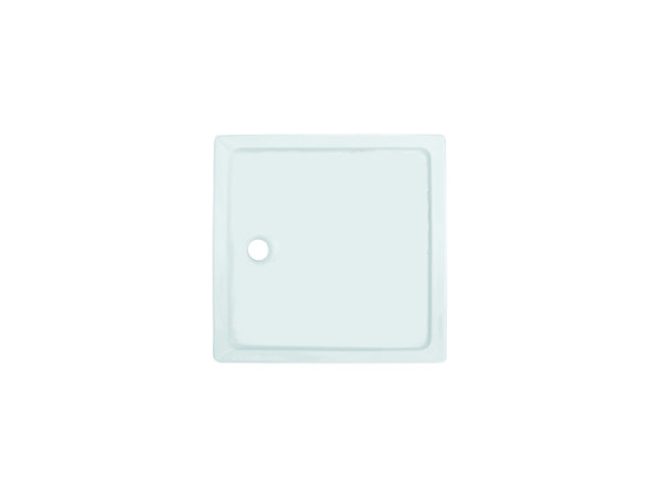 [120660] Eden Douchebak 90x90x3,5 cm Witte Acryl 16 mm Verstevigde Bodemlaag