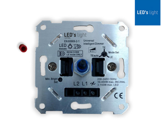 LED's LIGHT UNIVERSELE DIMMER 3-150W