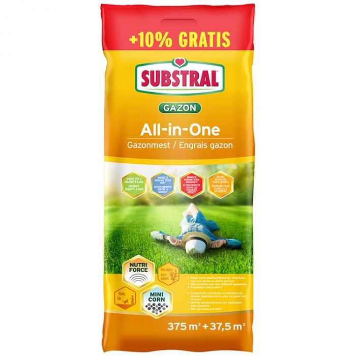Substral Gazonmest All-in-one 375m² + 10%