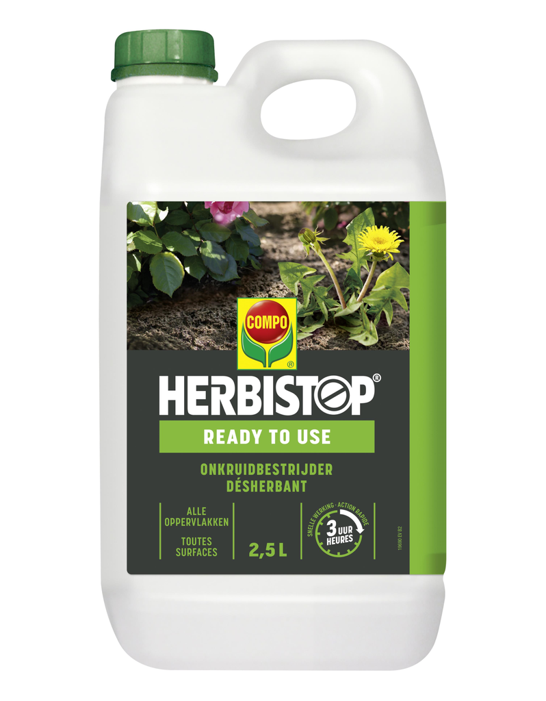 Compo Herbistop Ready Alle Oppervlakken 2,5l (25m²)