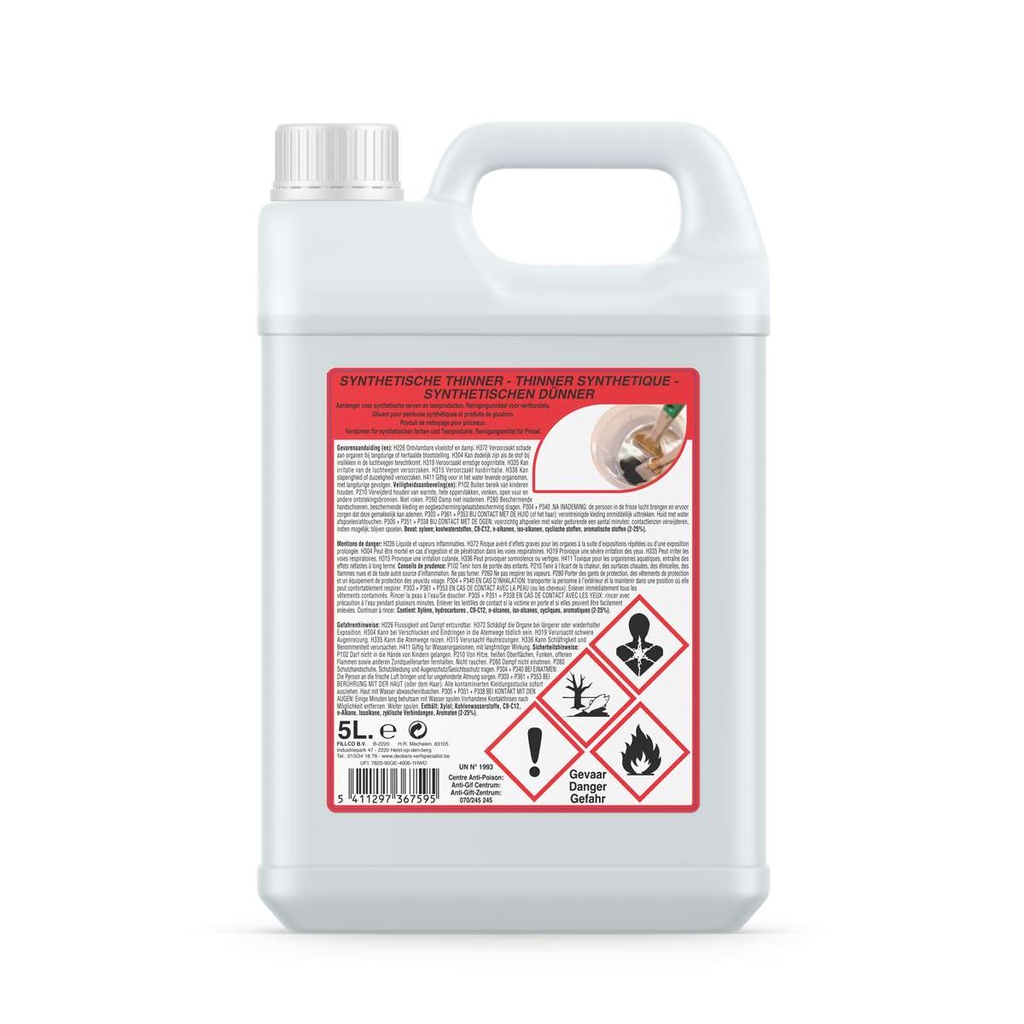 Synthetische Thinner 5l