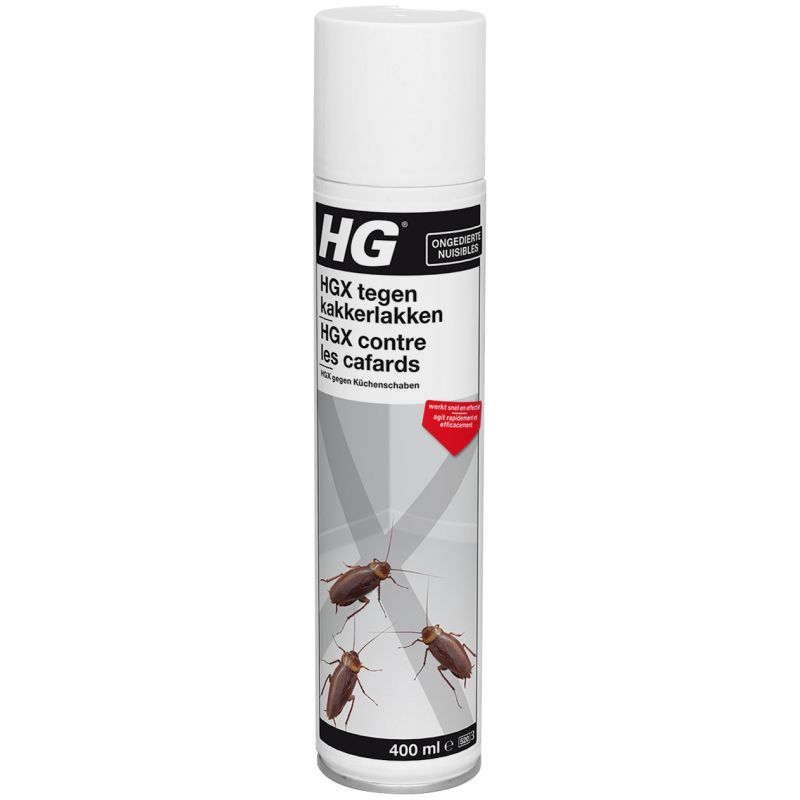 HGX SPRAY TEGEN KAKKERLAKKEN 400ML***
