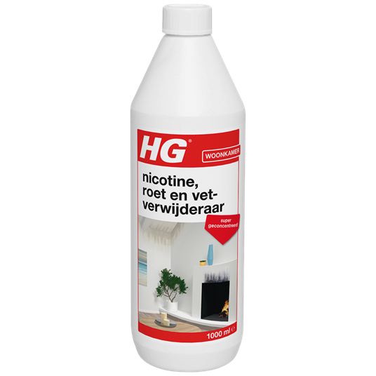 HG NICOTINE-, ROET- en VETVERWIJDERAAR 1L