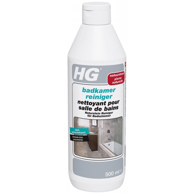 HG BADKAMERREINIGER MARMER&NATUURSTEEN 500ML