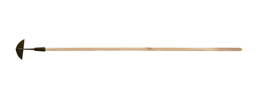 Polet Traditionele Hak Afgerond Laag Met Steel 14 x 5.5cm - 150cm