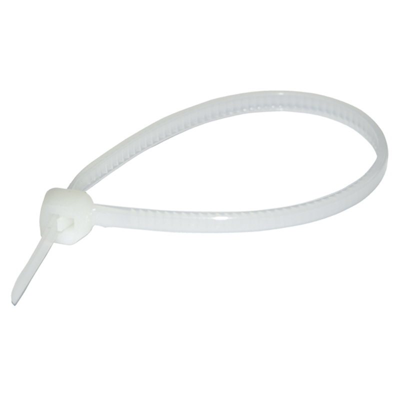 KABELBANDEN TRANSPARANT 199X4,8 100st HAUPA