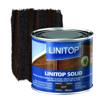 Linitop Solid Houtbescherming Zijdeglans Palissander 2,5l