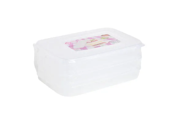 [017543] VLEESWARENSCHAALTJE SET3 0,8L +DEKSEL 25,5X16X9.5CM HEGA HOGAR