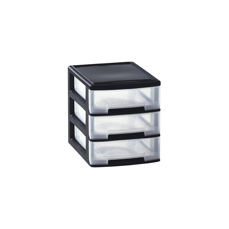 CURVER BABEL LADESYSTEEM A4 3X5L ZWART 