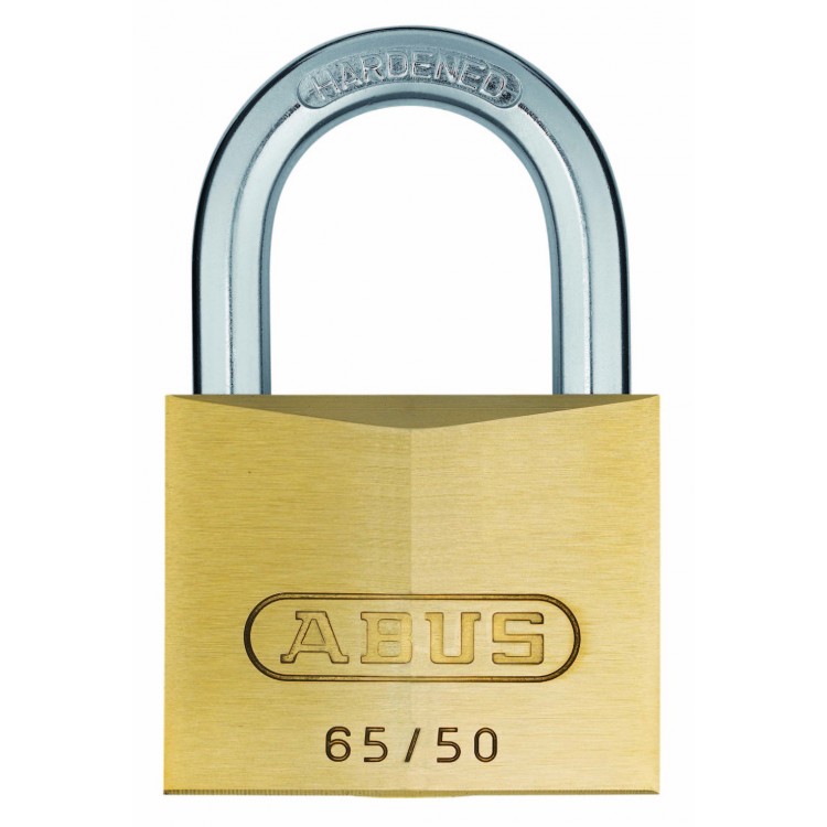 ABUS HANGSLOT MESSING 65/50
