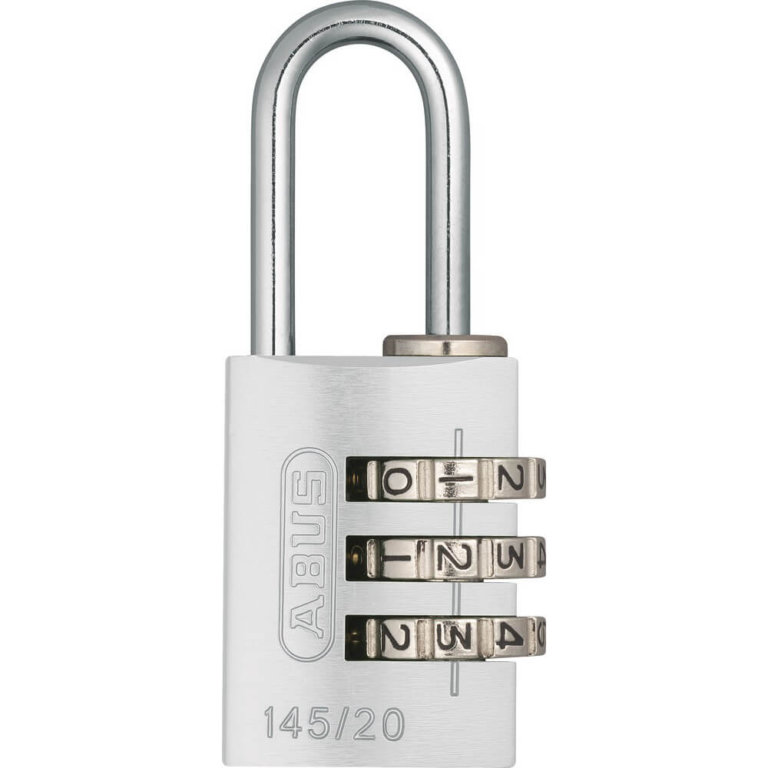 ABUS HANGSLOT CIJFERCOMBINATIE 145/20 ZILVER