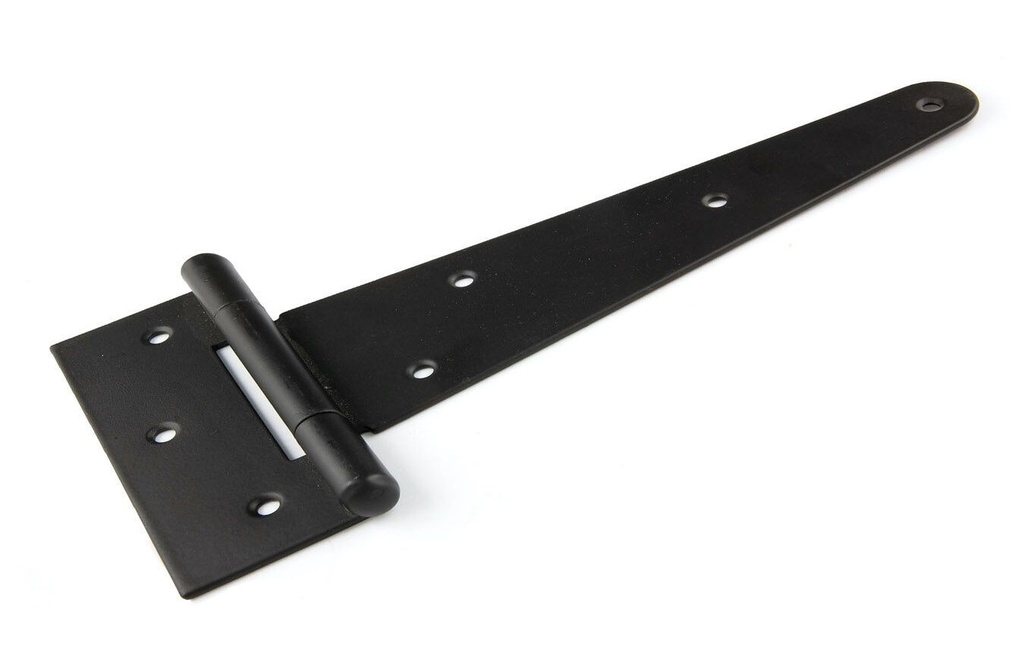 Staartscharnier, Enkel, Zwart Epoxy "T"-kruishengsel, Zwaar 208mm