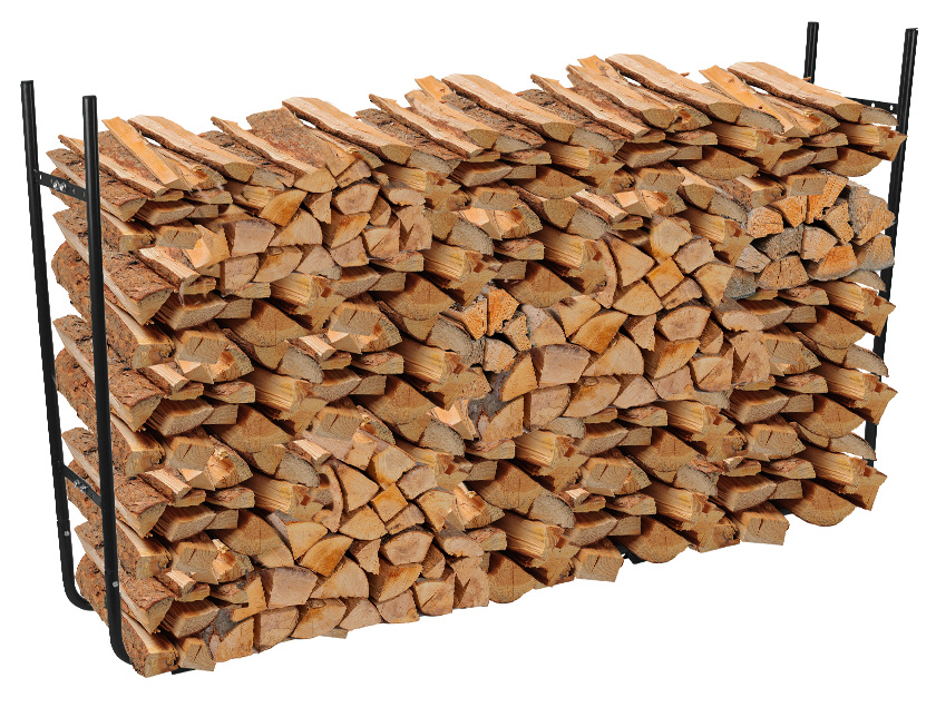 Houtstapelrek Verstelbaar 220x30x105cm