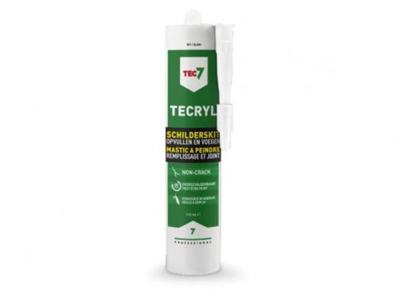 Tec7 TECRYL WIT 310ml SCHILDERSKIT NON CRACK