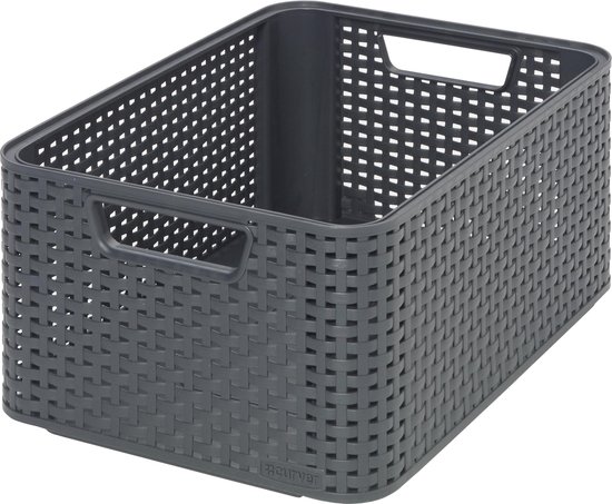 [4722308] CURVER STYLE MANDJE M 18L ANTRACIET