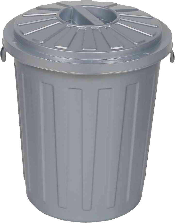 KEEPER AFVALBAK ROND MINI-BIN - 7L GRIJS