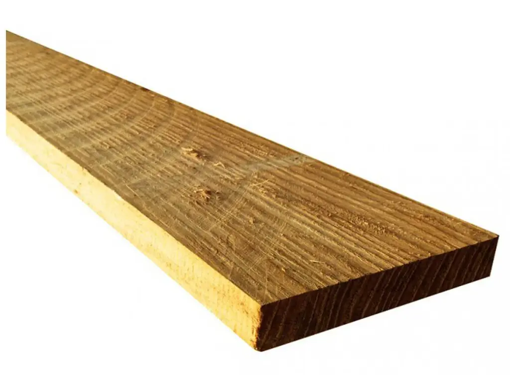 Volis Voligeplank Ruw 4/4" 25X100mm  3,00m