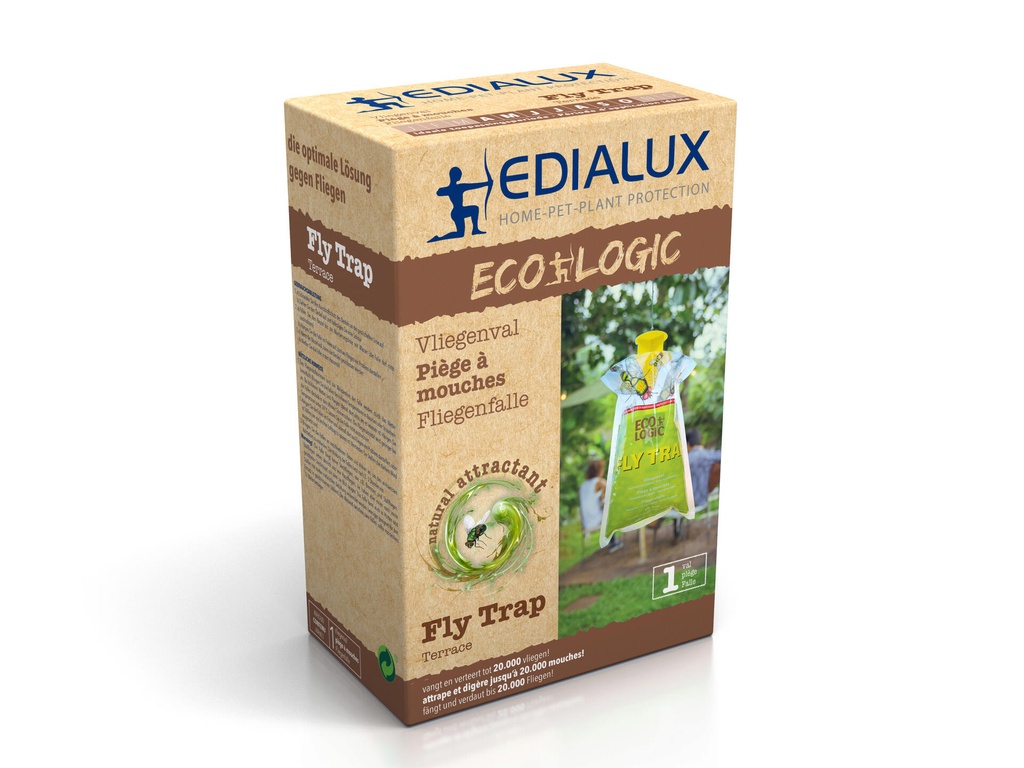 Edialux Fly Trap 20.000 Vliegenval met Lokstof