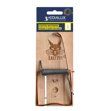 Edialux Houten Rattenval 1st