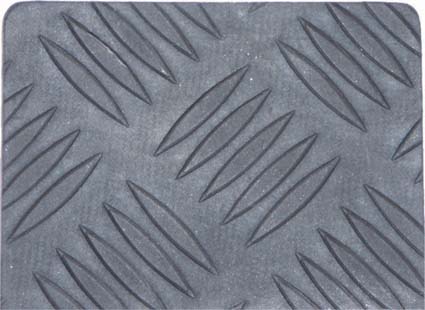 Rubbermat Checker 3mm 1,4m Breed per Meter
