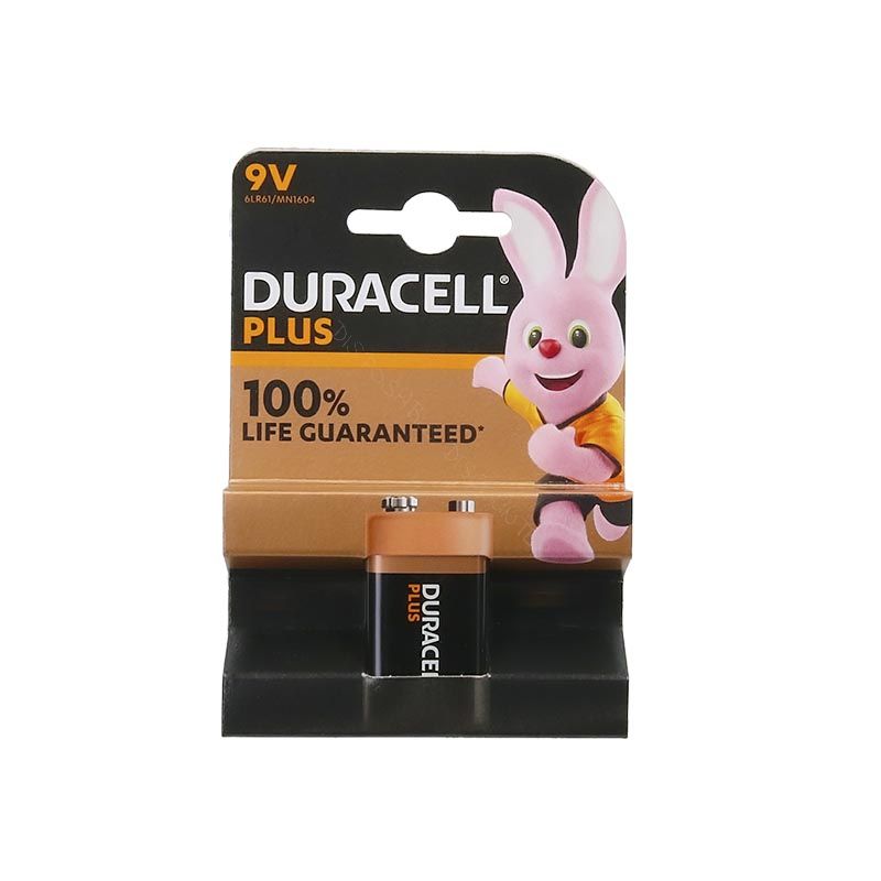 DURACELL BATTERIJ PLUS 100% 9V