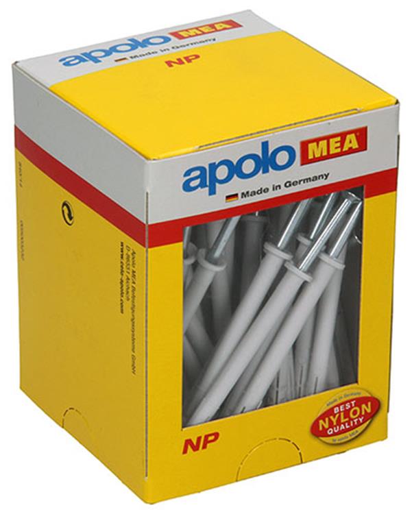 MEA Apolo Nagelplug NP Ø6x80mm 50 St.