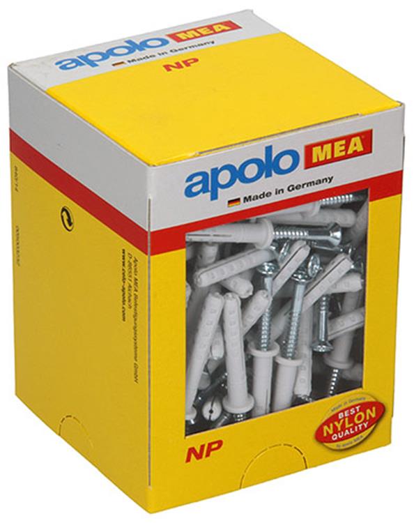 MEA Apolo Nagelplug NP Ø6x40mm 100 St.