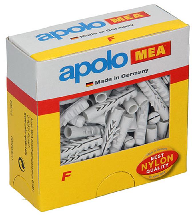 MEA Apolo Plug Nylon F6 Ø6x30mm 100 St.