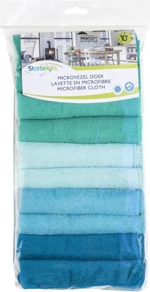 STARBRIGHT MICROVEZEL DOEK X32CM 220GR/M² 10ST