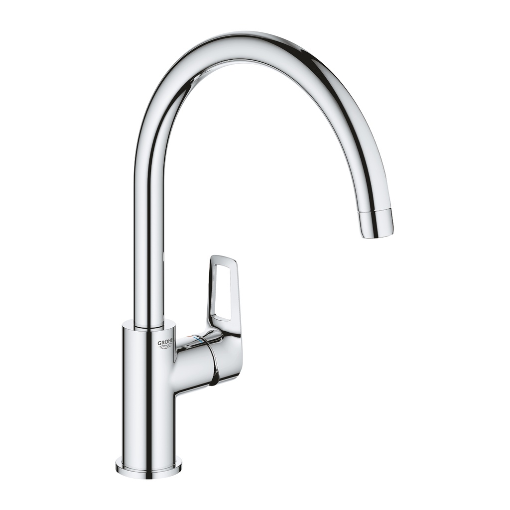 [567211] GROHE BauLoop keukenkraan met hoge uitloop Plus, chroom - 31368001